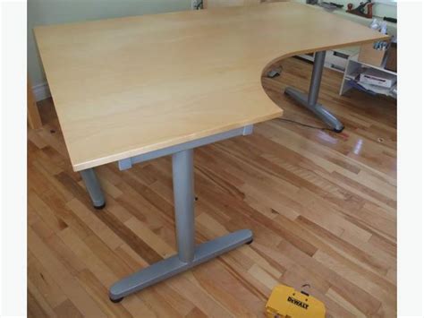 Ikea L-shaped Galant Desk Victoria City, Victoria