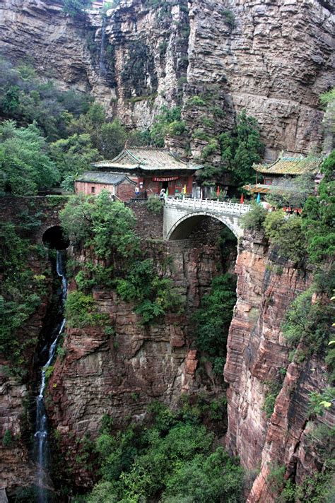 Mount Cangyan in Jingxing County, Hebei Province, China. (With images) | Places to go, Filming ...