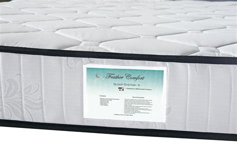 King Single Damask Pocket Spring Mattress 20cm | Buy King Single Mattress - 113836