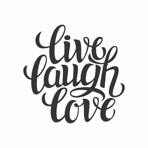 Inspirational Quote: Live Laugh Love – SimranSinnan