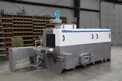 Industrial Conveyor Belt Parts Washer Systems | Alliance