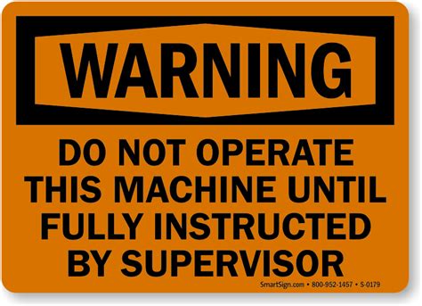 Machine Automatically Controlled Do Not Operate Sign, SKU: S-0179 - MySafetySign.com