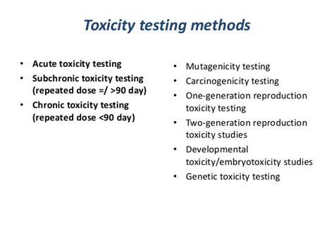 Toxicological screening