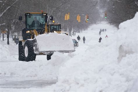 Snow Storm in Buffalo New York: Photos from Winter Storm Elliott