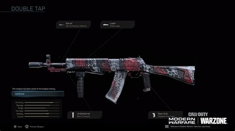 Modern Warfare® Weapon Detail: AN-94