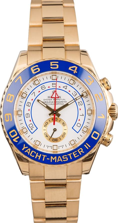 Rolex Yachtmaster II 116688 - Certified at Bob's Watches