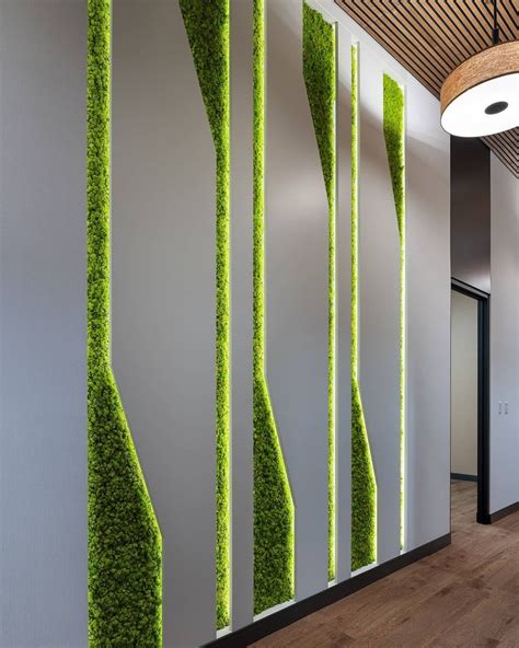 ByNature Design – Biophilic Design | Green wall design, Wall decor ...