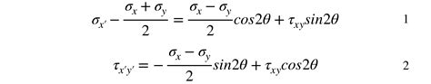 Mohr’s Circle – StructNotes