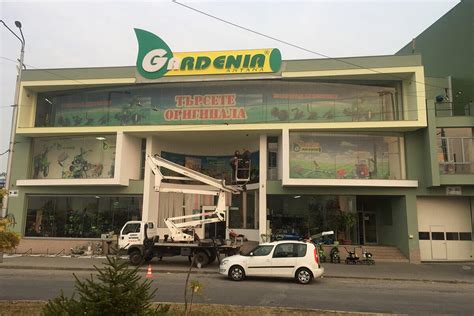 Gardenia Antana signs with illuminated channel letters