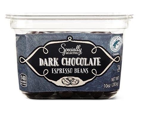 Specially Selected Dark Chocolate Covered Espresso Beans - Aldi - US ...