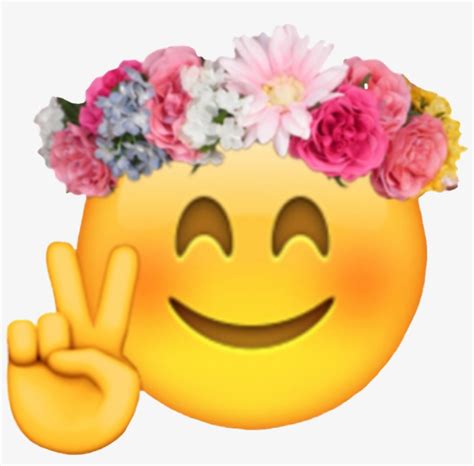 Flower Crown Emoji Png | Best Flower Site