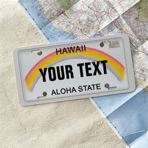 Hawaii License Plate | Zazzle.com