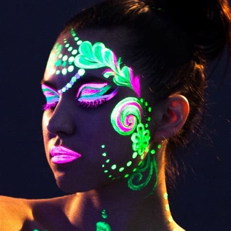 UV Neon Face & Body Paint Set