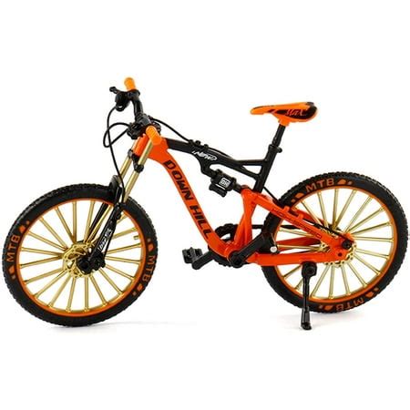 Bicycle Diecast Finger Mountain Bike Model Plastic 1:10 Scale Orange | Walmart Canada