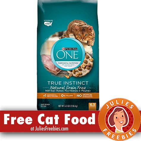 Free Purina One True Instinct Cat Food Samples - Julie's Freebies