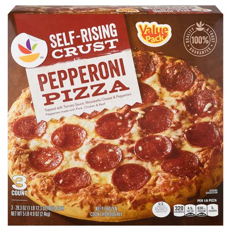 Save on Giant Self-Rising Crust Pizza Pepperoni - 3 ct Order Online Delivery | Giant