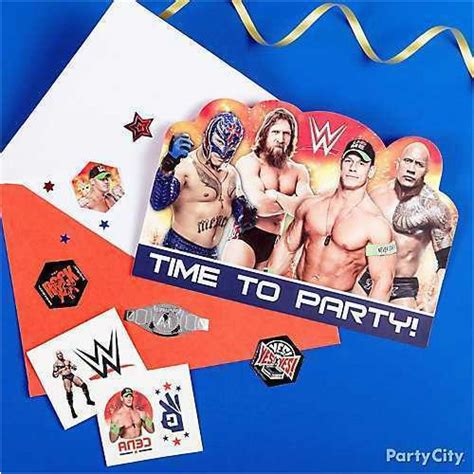 John Cena Birthday Invitations John Cena Birthday Card Elegant Wwe ...