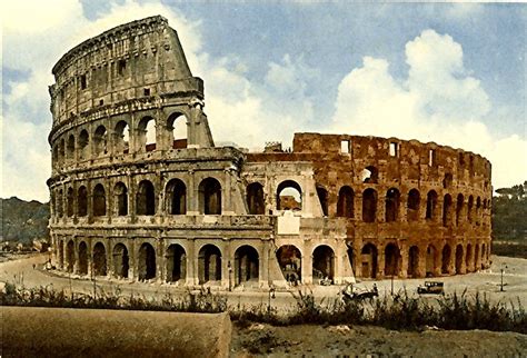 Vintage postcard of the Colosseum. | The Colosseum | Pinterest | Rome italy, The colosseum and ...