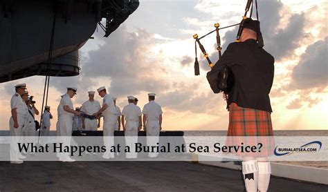 What Happens at a Burial at Sea Service?