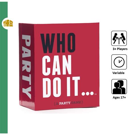 [SG STOCK]Who Can Do It A Party Game - Compete with Your Friends to Win ...