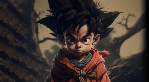 7000x5000 Kid Goku Funny AI Art 7000x5000 Resolution Wallpaper, HD Anime 4K Wallpapers, Images ...