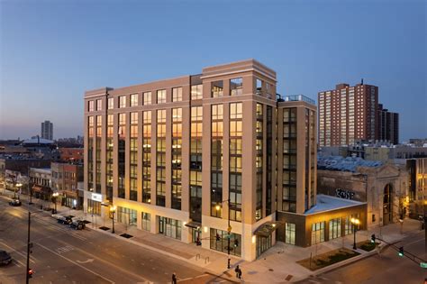 McHugh Construction completes Platform 4611, a nine-story apartment building in Uptown Chicago ...