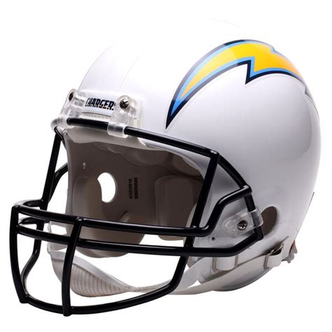 Riddell San Diego Chargers White Full Size Authentic Helmet - NFLShop.com