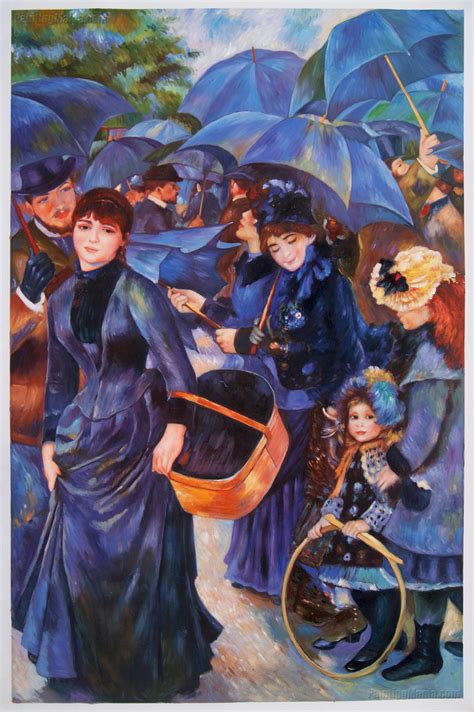 The Umbrellas Pierre-Auguste Renoir hand-painted oil | Etsy