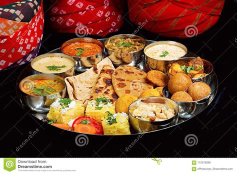 Maharaja Veg Thali From An Indian Cuisine, Food Platter Consists ...