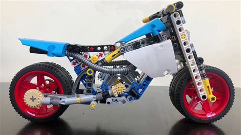 Lego Technic Motorcycle - YouTube