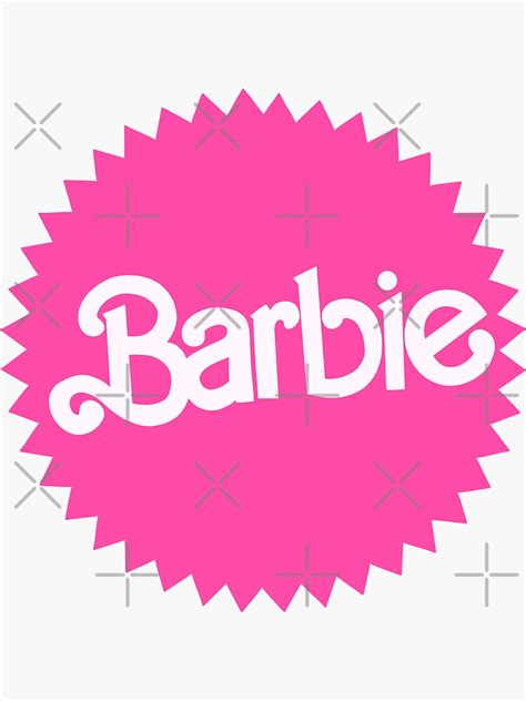 "Barbie movie icon" Sticker for Sale by Kalliannaa | Redbubble