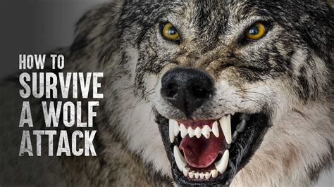How to Survive a Wolf Attack - YouTube