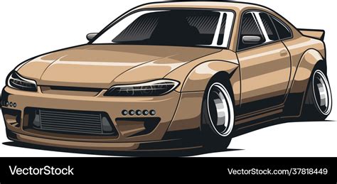 Jdm car Royalty Free Vector Image - VectorStock