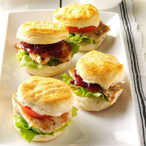 Mini Chicken & Biscuit Sandwiches Recipe: How to Make It | Taste of Home