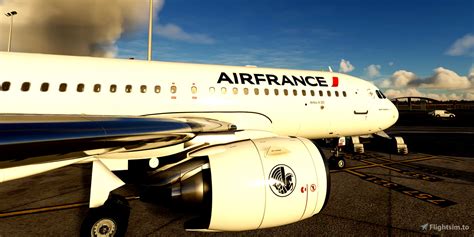 [A32NX] FlyByWire | Airbus A320neo Air France F-GKXU without mask in 8k - FOR FLYBYWIRE for ...