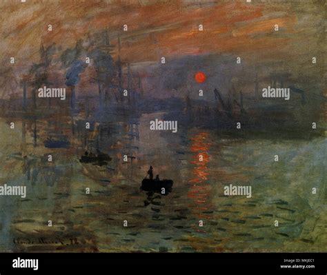 Impression: Sunrise 1873 Stock Photo - Alamy