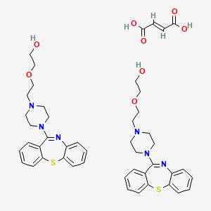 Quetiapine Fumarate | Drug Information, Uses, Side Effects, Chemistry ...