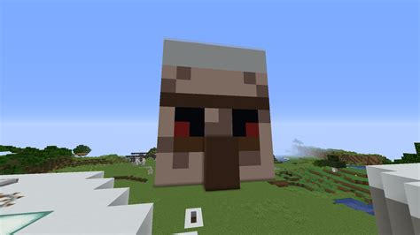 Iron Golem Minecraft Head