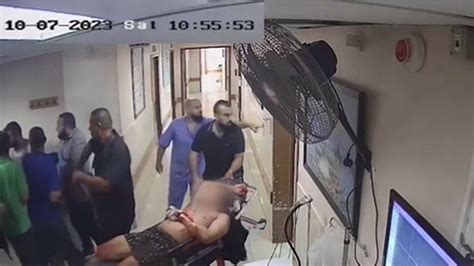 Israel says CCTV footage shows hostages were taken to Gaza hospital ...