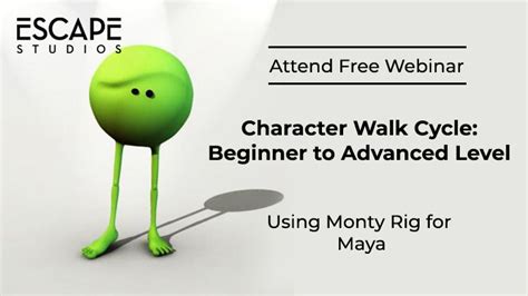 Learn Advanced Character Walk Animation Cycle in Free Webinar