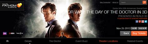 Doctor Who 50th Anniversary Special: The Day of the Doctor Coming to ...