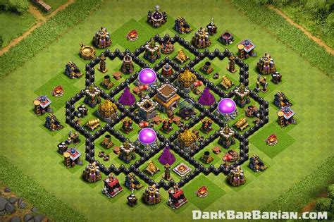 New ULTIMATE TH8 Hybrid & Trophy [Defense] Base 2019 !! Town Hall 8 ...