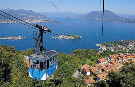 Stresa Lake Maggiore Cable Car, Tourist Attraction in Lake Maggiore, Italy