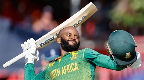 South Africa beat England to seal ODI series victory as captain Temba Bavuma scores century ...