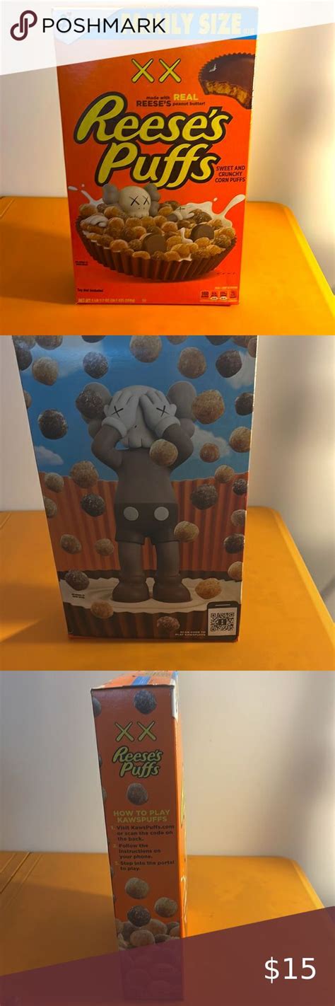 Kaws Reese’s puffs. in 2022 | Reese, Clothes design, Puffed