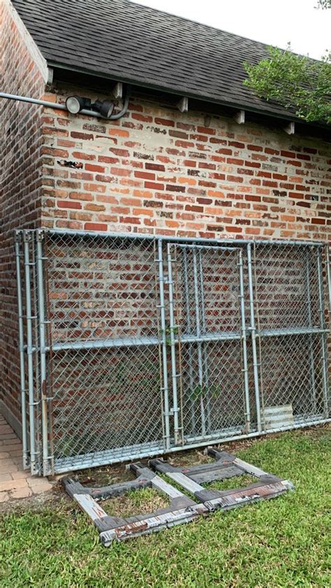 10x10 Dog Kennel Heavy Gauge Galvanized for Sale in DONALDSONVLLE, LA ...