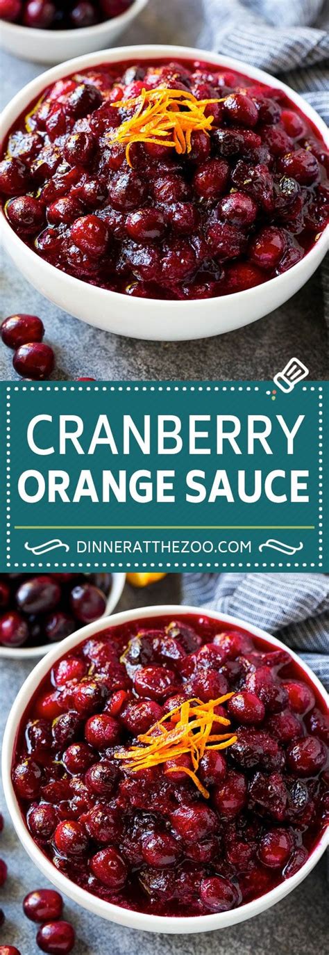 Delicious Homemade Cranberry Orange Sauce