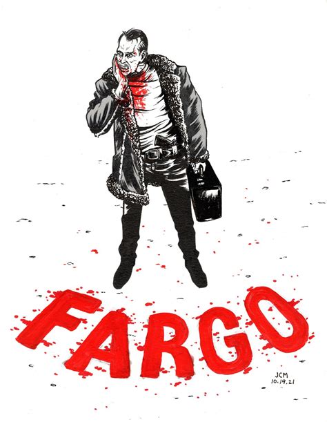 Steve Buscemi in Fargo original Art - Etsy