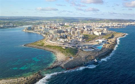 Qawra Point Beach / Malta // World Beach Guide