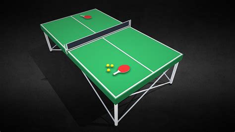 Ping Pong Table - Download Free 3D model by MH (@MH...) [e3600e5] - Sketchfab